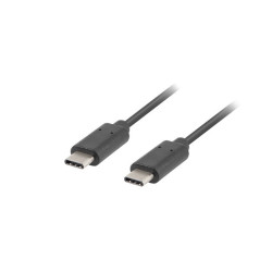 Kabel USB-C M/M 2.0 1m czarny 