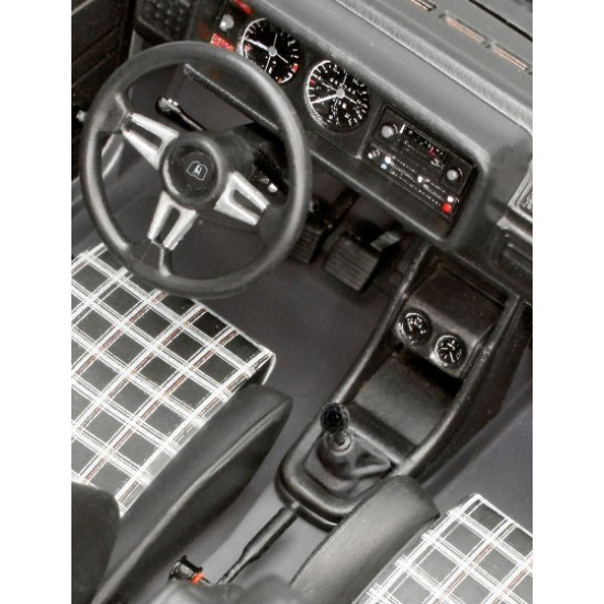 Model plastikowy VW Golf 1 GTI