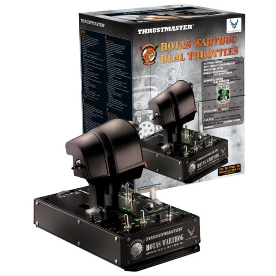 Joystick  Hotas Warthog PC  Dual Throttles
