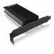 Karta PCIe z gniazdem M.2 M-Key dla jednego dysku SSD M.2 NVMe IB-PCI214M2-HSL 