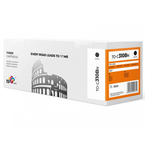 Toner do OKI C310 TO-C310BN czarny 100% nowy