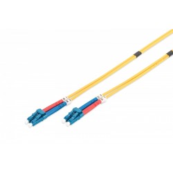 Patchcord FO Singlemode 09/125 OS2 LC-LC duplex 2m żółty