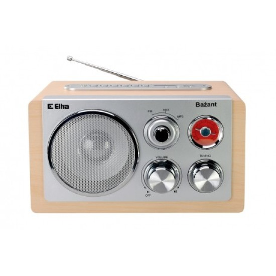 Radio BAŻANT USB jasny BUK