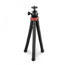 Mini statyw 3w1 flexpro 27cm czerwony 