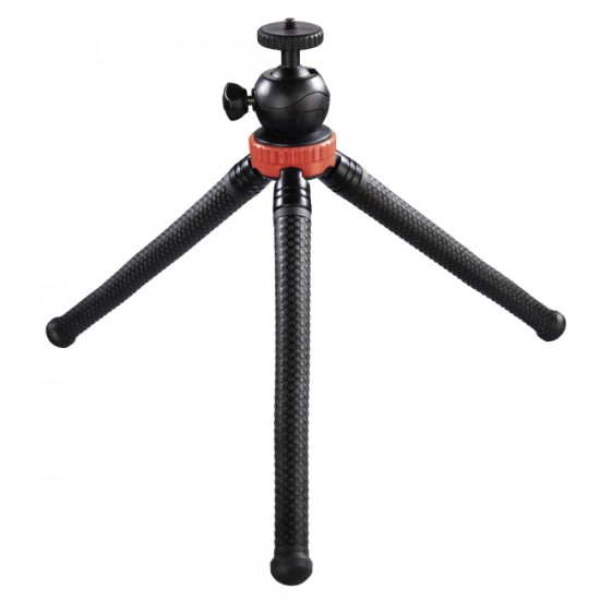 Mini statyw 3w1 flexpro 27cm czerwony 