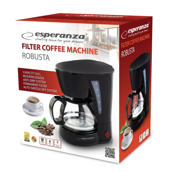 PRZELEWOWY EKSPRES DO KAWY ROBUSTA 0.6L