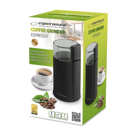 młynek do kawy Espresso czarny EKC001K