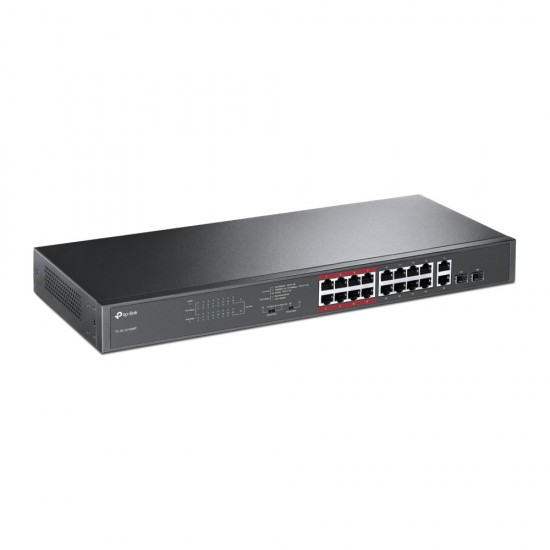 Przełącznik SL1218MP 16xFE PoE+ 2x1Gb 2xSFP