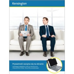 Filtr prywatyzujący, 2-stronny, zdejmowany, do monitora 27 cali, 16:9