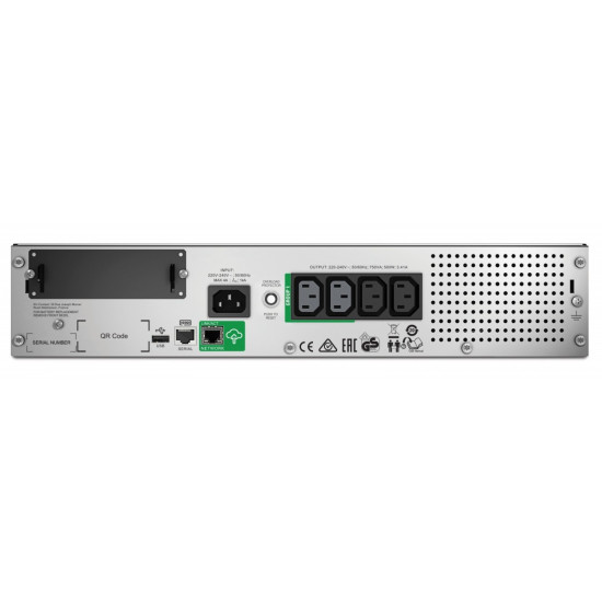 Zasilacz SmartUPS SMT750RMI2UC 750VA/500W 2U SmartConnect 