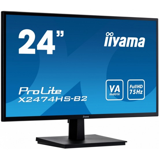 Monitor 24 X2474HS-B2 VA,HDMI,DP,głośniki