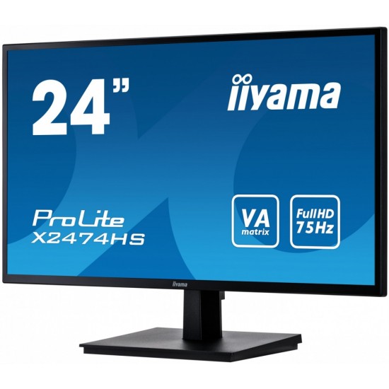 Monitor 24 X2474HS-B2 VA,HDMI,DP,głośniki