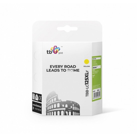 Tusz do Brother LC125XL TBB-LC125XLY YE