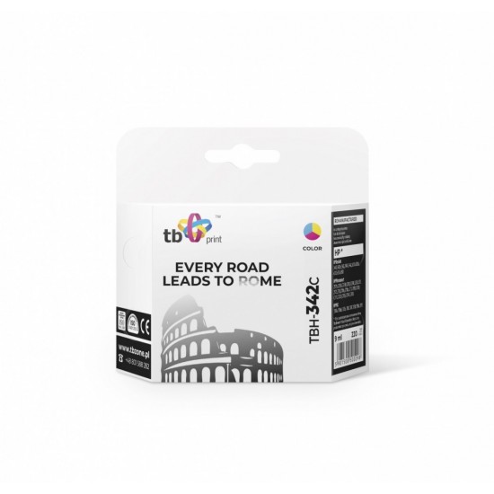 Tusz do HP Nr 342 - C9361EE TBH-342C Kolor ref. Tusz do HP Nr 342 - C9361EE TBH-342C Kolor ref.