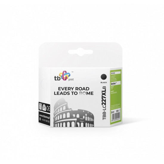Tusz do Brother LC227XL TBB-LC227XLB BK