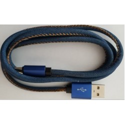 Kabel USB 8 pin premium jeans 2 m Kabel USB 8 pin premium jeans 2 m