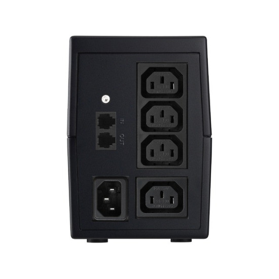 Zasilacz awaryjny Line-Interactive 850VA 4x IEC C13 Out, RJ11 In/Out, USB 