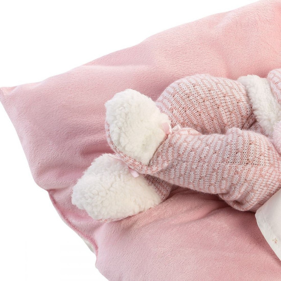 Lalka bobas Nica 38 cm na kocyku