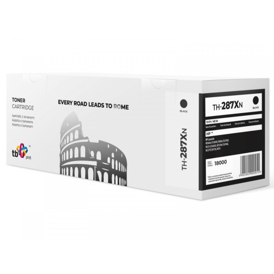 Toner do HP CF287X LJ M506 BK TH-287XN 100% nowy