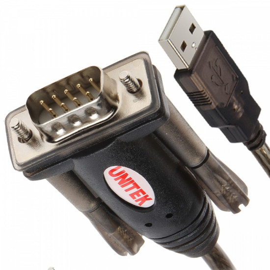 Adapter USB- 1xRS-232 + Adapter DB9F/DB25M;  Y-105A 