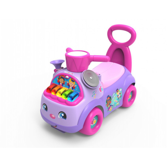 Jeździk Fisher Price Muzyczna Parada fioletowy
