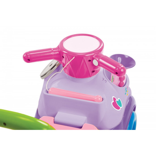 Jeździk Fisher Price Muzyczna Parada fioletowy