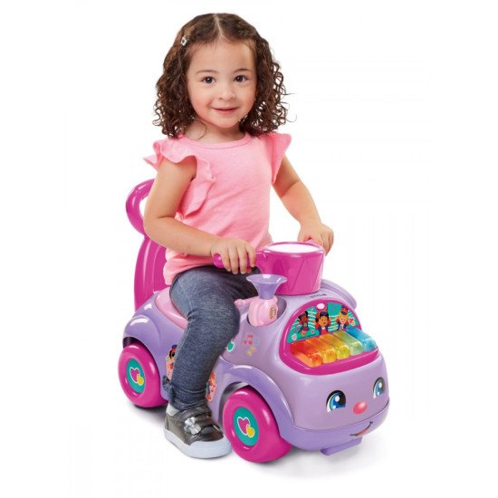 Jeździk Fisher Price Muzyczna Parada fioletowy