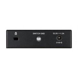 Switch DGS-1005P 5xGbE (4xPoE+ 60W)