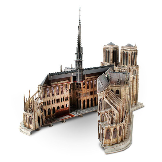 Puzzle 3D Katedra Notre Dame 293 elementy