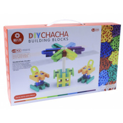 Klocki Drabinki 62 elementy w pudełku