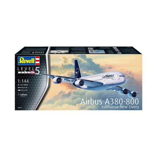 Model plastikowy Airbus A380-800 Lufthansa New Livery