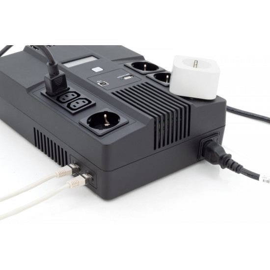 Zasilacz awaryjny UPS Line-Interactive 600VA/360W AVR