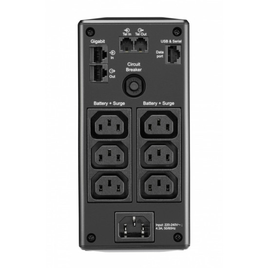 Zasilacz awaryjny BR650MI UPS Back Pro BR 650VA 6xC13, AVR,LCD