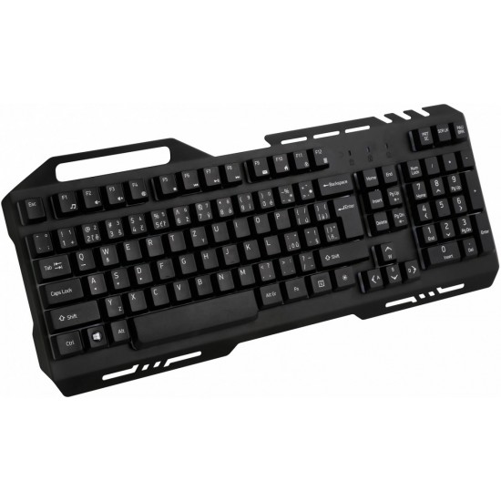 Klawiatura YKB 3200 SHADOW metalowa, podświetlenie LED