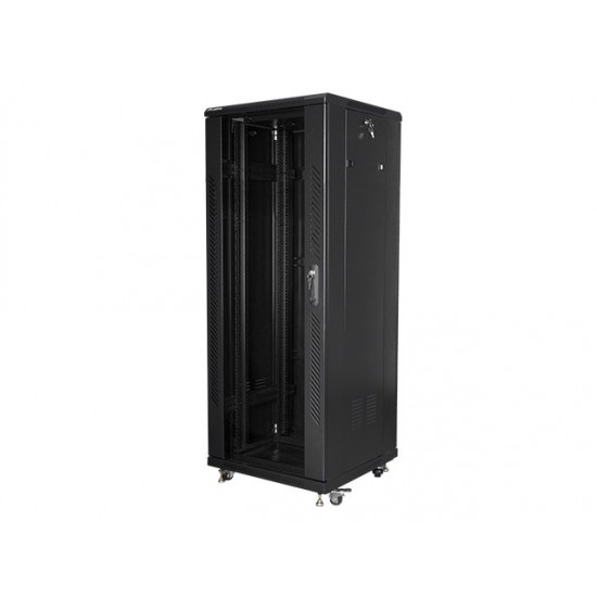 Szafa stojąca Rack 19cali 32U 600x600mm czarna 