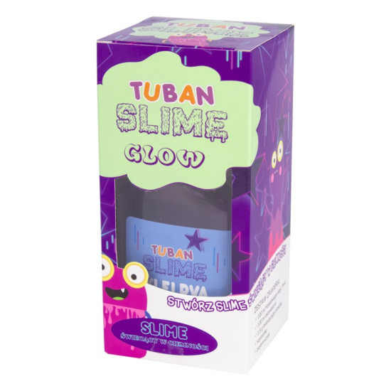 Zestaw super slime - Glow in the dark
