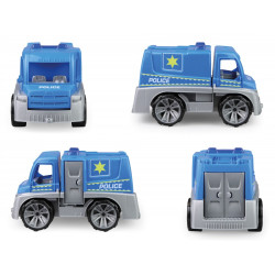 Samochód Policja z akcesoriami w pudełku Truxx