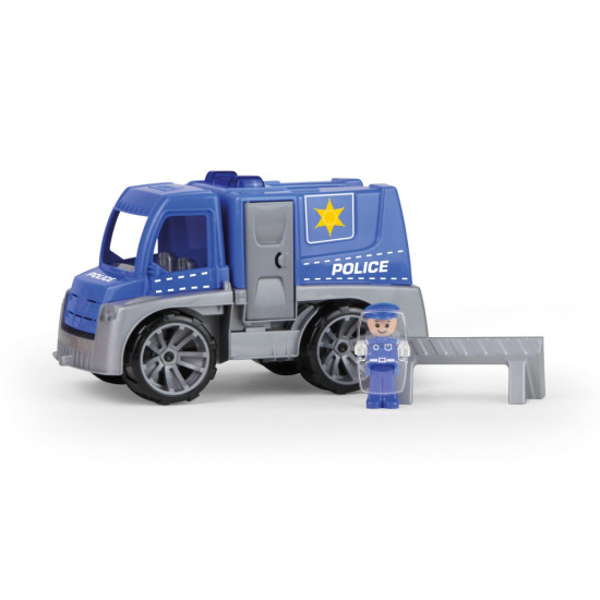 Samochód Policja z akcesoriami w pudełku Truxx
