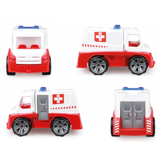 Samochód Ambulans z akcesoriami w pudełku Truxx