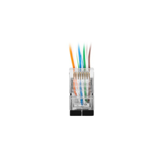 Wtyk sieciowy RJ45 PLS-6000EZ KAT. 6 FTP (100 sztuk)
