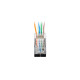 Wtyk sieciowy RJ45 PLS-6000EZ KAT. 6 FTP (100 sztuk)