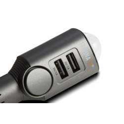 Alarm samochodowy z ładowarką USB 2 porty TX-100
