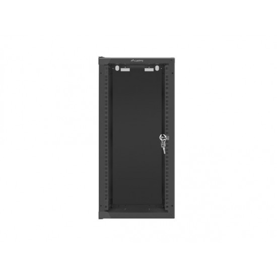 Szafa wisząca 10' 12U 280x310 czarna FLAT PACK 