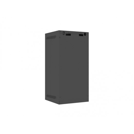 Szafa wisząca 10' 12U 280x310 czarna FLAT PACK 