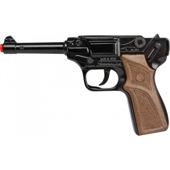 Metalowy pistolet policyjny