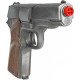 Metalowy pistolet policyjny