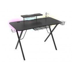 Biurko dla gracza gamingowe Genesis Holm 300 podświetlenie RGB  Biurko dla gracza gamingowe Genesis Holm 300 podświetlenie RGB