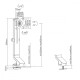 Uchwyt Monitora 17-32 8 kg MC-853 