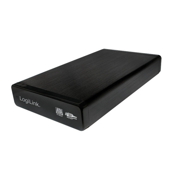 Zewnętrzna obudowa HDD 3.5 cala, SATA, USB3.0, Czarna Aluminiowa 