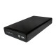 Zewnętrzna obudowa HDD 3.5 cala, SATA, USB3.0, Czarna Aluminiowa 